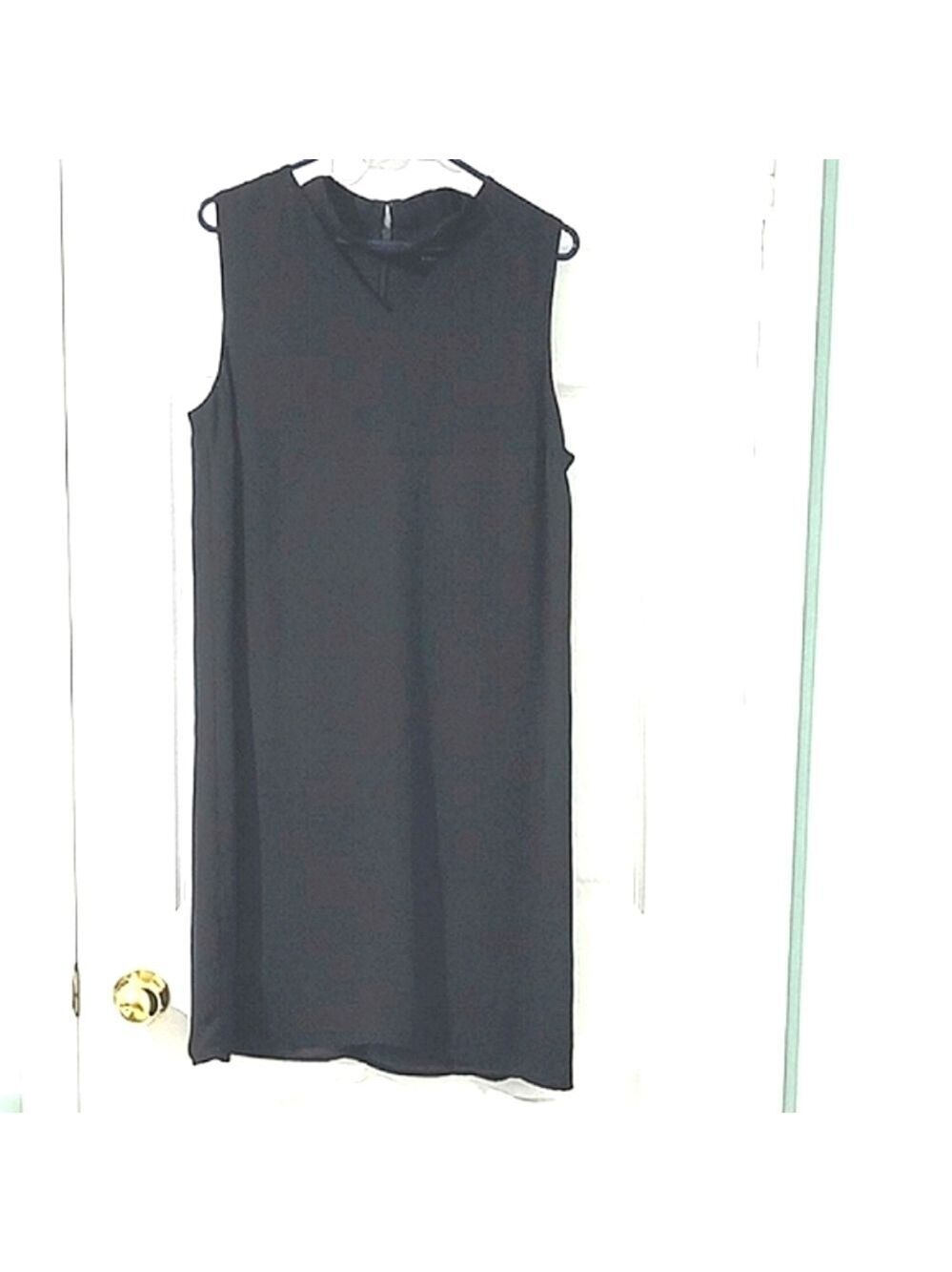 Banana Republic Women's Sleeveless Cutout Neckline Shift Dress Size 12